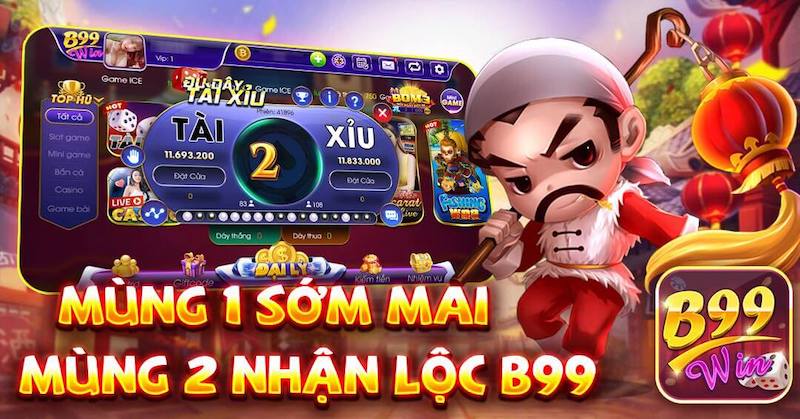 Giao diện cực kỳ hút mắt người tham gia B99