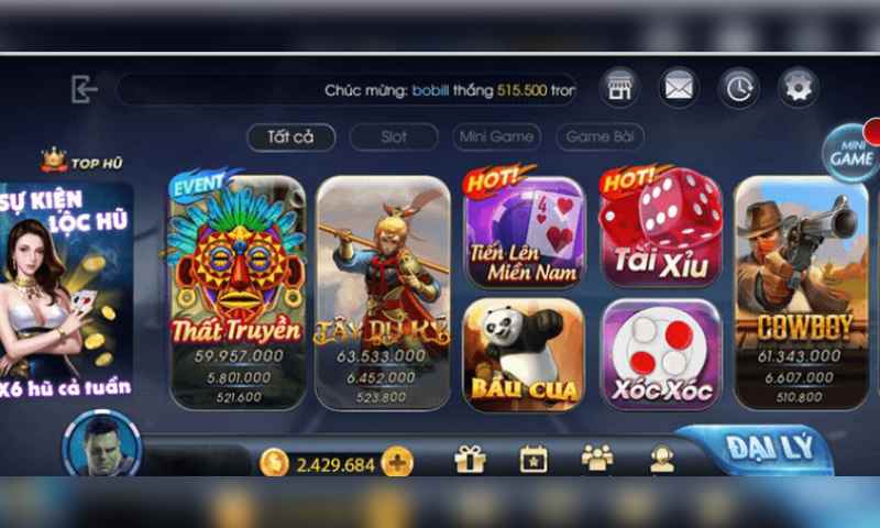 K68 club sở hữu giao diện ấn tượng và bắt mắt