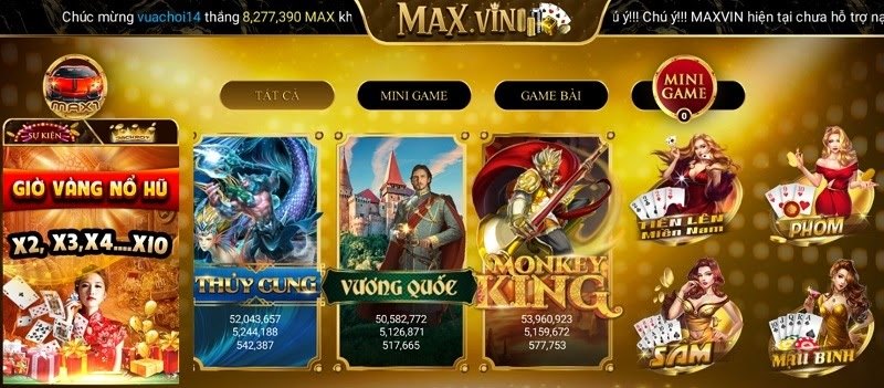 Sự kiện tặng giftcode max vin tri ân hàng ngày