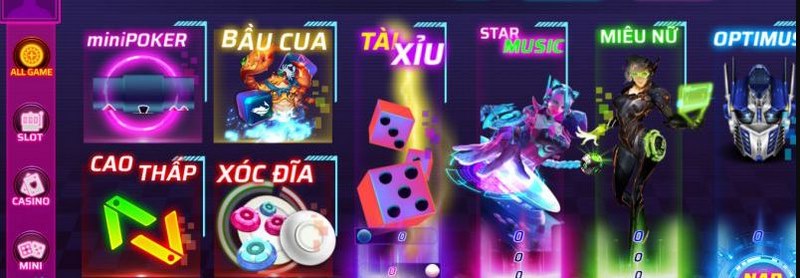 Đa dạng game đổi thưởng hấp dẫn