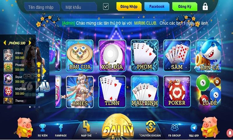 Các trò chơi thú vị có mặt tại cổng game