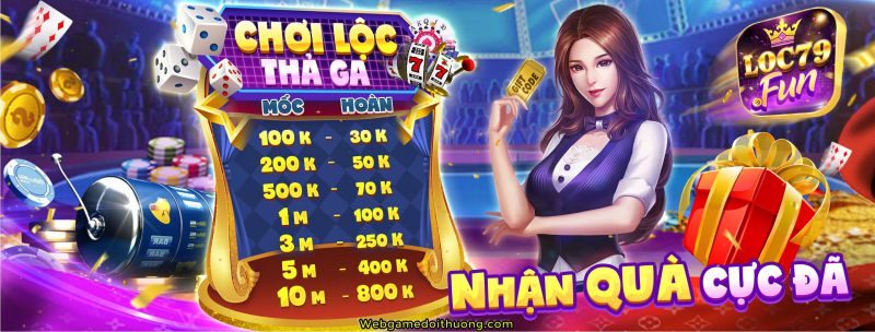 Tổng hợp khuyến mãi hot của cổng game Loc79