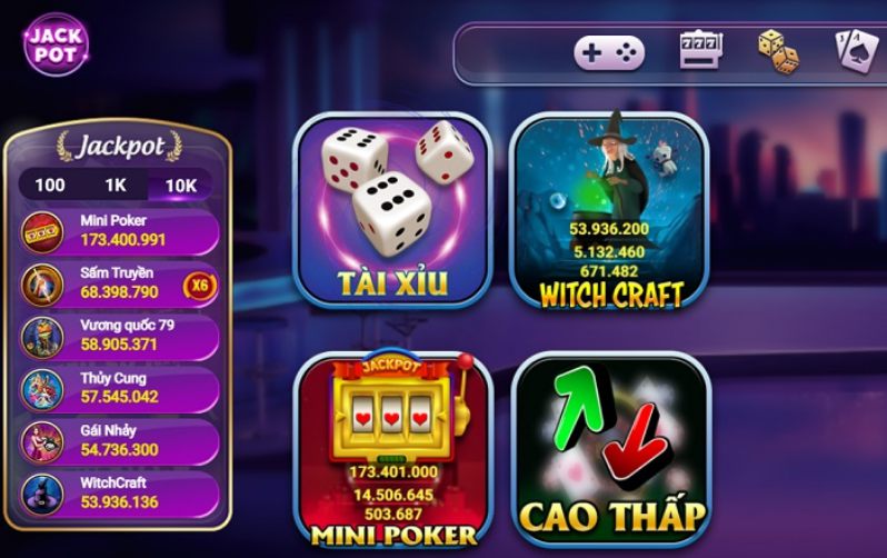 Hệ thống mini game đa dạng