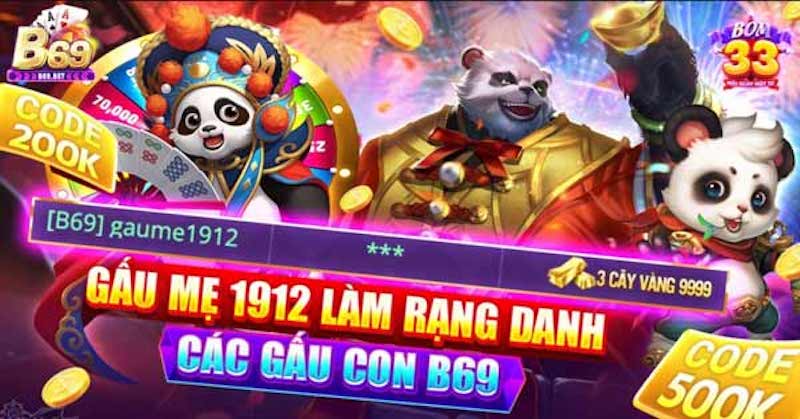 Cách nhận và nhập Giftcode tại cổng game B69