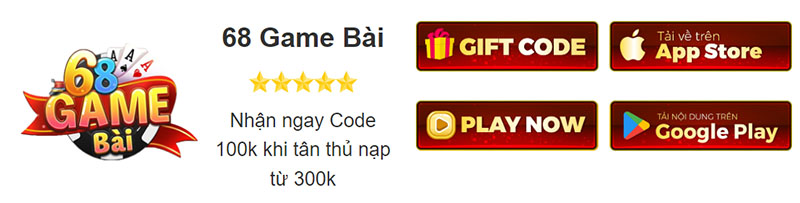 Truy cập 68 game bài