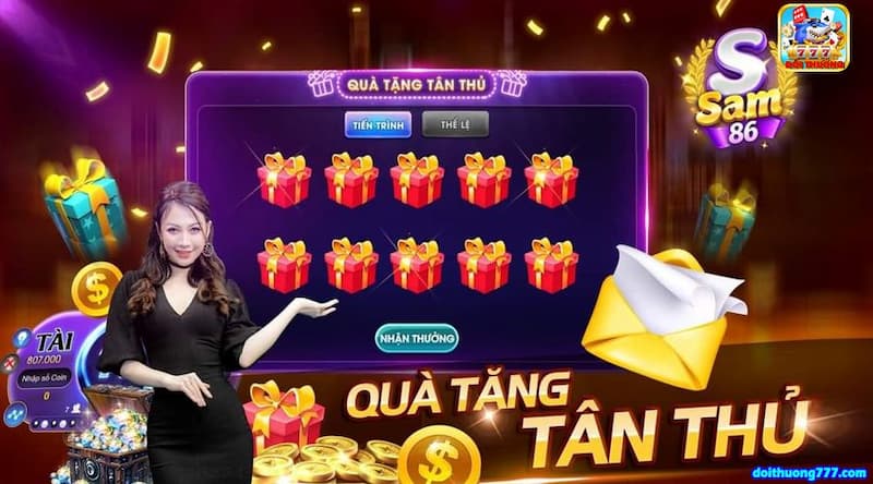 Cách tìm thấy các chương trình tặng giftcode Sam86