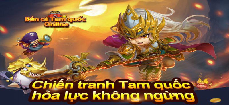 Game bắn cá tam quốc online có nhiều độ khó để bạn lựa chọn