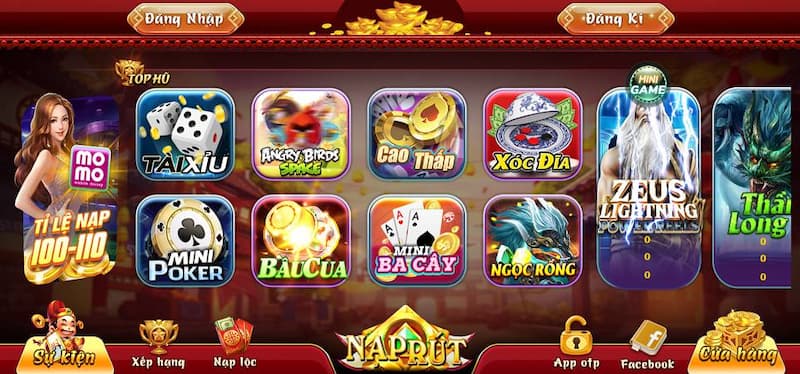 Các trò chơi hấp dẫn có mặt tại cổng game Casino79 vin