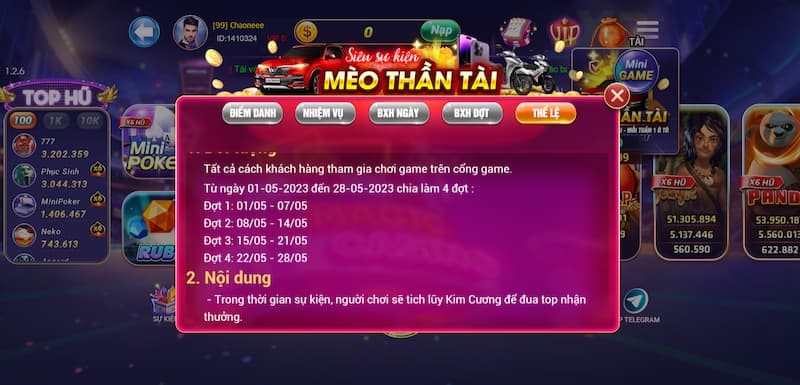 Nhiều sự kiện, ưu đãi lớn tại 99vin club